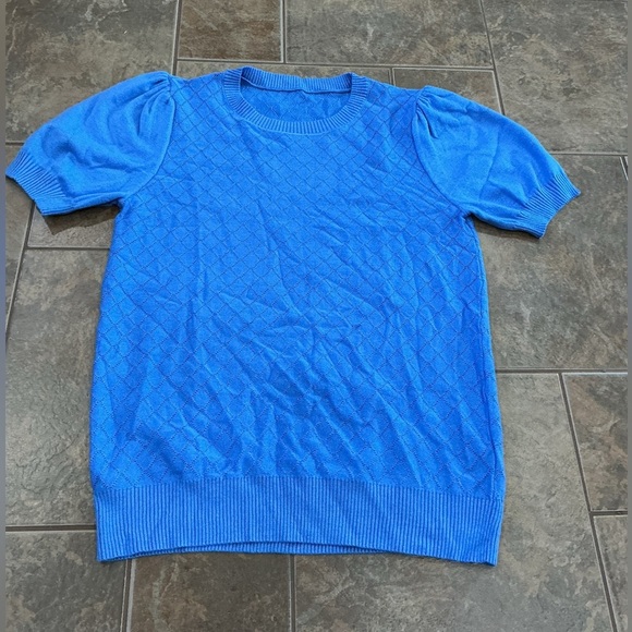 💥Any 2 for $20💥 Blue Short Sleeve t-shirt - Picture 1 of 3